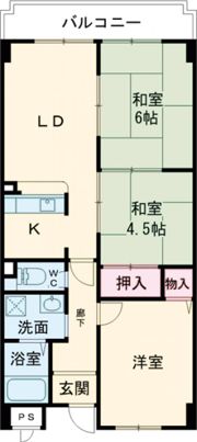 コーポ小林の間取り画像