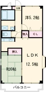スタットニューヘン英賀保の間取り画像