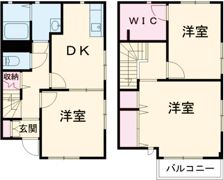 フレグランス加西Bの間取り画像