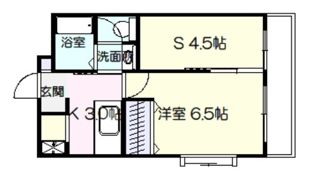 シルクマンションの間取り画像