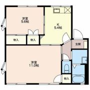 サンシャトー如月の間取り画像