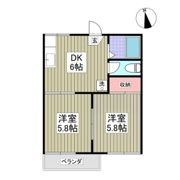 コーポサイトウの間取り画像