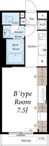 リブリ・パークリビング暁の間取り画像