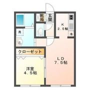 ChouChou(シュシュ)大曲 Ⅱの間取り画像