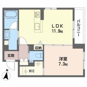 マグノリア上杉の間取り画像