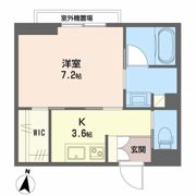 マグノリア上杉の間取り画像