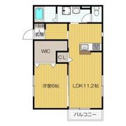 La Fenice Kokita Ⅱの間取り画像