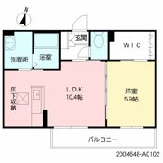 ビューテラス山王 A棟の間取り画像