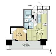 津田沼 ザ・タワーの間取り画像