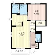 サンイーストクレセオ Bの間取り画像