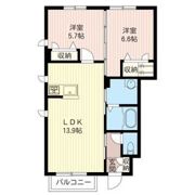 ファルファーラAの間取り画像