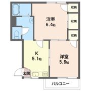 パレスサイドハイツの間取り画像