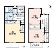 アスピリア a la modeの間取り画像