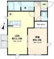 ソレアード諏訪坂の間取り画像