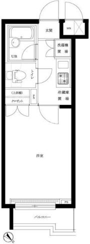 ルーブル溝の口弐番館の間取り画像