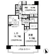 レジディア徳川の間取り画像