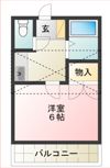レジデンス森の間取り画像