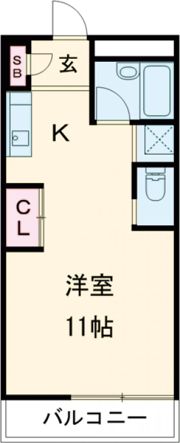 シダー’Sガーデン Aの間取り画像