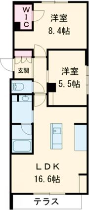 シャーメゾンウィンクスの間取り画像
