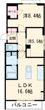 シャーメゾンウィンクスの間取り画像