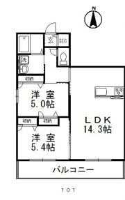 アペルト・ラメールの間取り画像