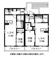 ホワイトガーデンの間取り画像