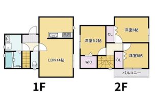 グレース Bの間取り画像