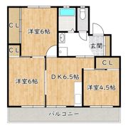 ヴィラナリー御所1号棟の間取り画像