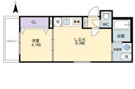 RIVER CITY 西川原の間取り画像
