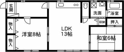 ウィステリアタウンハウスCの間取り画像