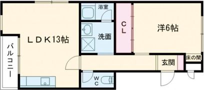 ヴィラ・オークラの間取り画像