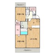 FORT RISEの間取り画像