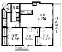 ヴィラ・デステの間取り画像