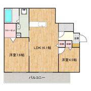 FORT RISEの間取り画像