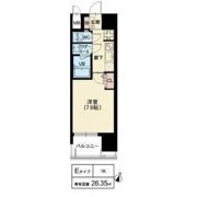 スプランディッド中之島DUEの間取り画像