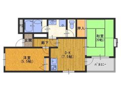 メゾンミヤマエの間取り画像