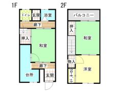 エクセルハイツ礒野の間取り画像