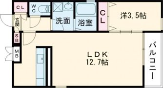 Bronte Aioiの間取り画像