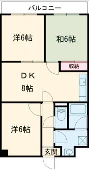 セラヴィ津久野の間取り画像