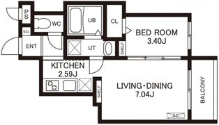(仮称)Cherim室見WESTの間取り画像
