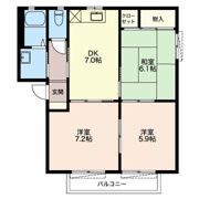 桜道コート Bの間取り画像