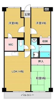 クリエーストの間取り画像