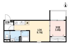 rh 小手指(アールエイチコテサシ)の間取り画像