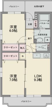 サンライズマルシェの間取り画像
