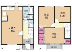 パークヒルズ上尾の間取り画像