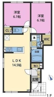 レーベンハイムの間取り画像