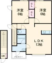 メゾン シャリテの間取り画像