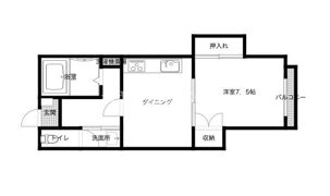 ユナイテッド羽屋の間取り画像