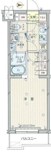 ルーブル武蔵新城参番館の間取り画像