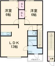 メゾン シャリテの間取り画像